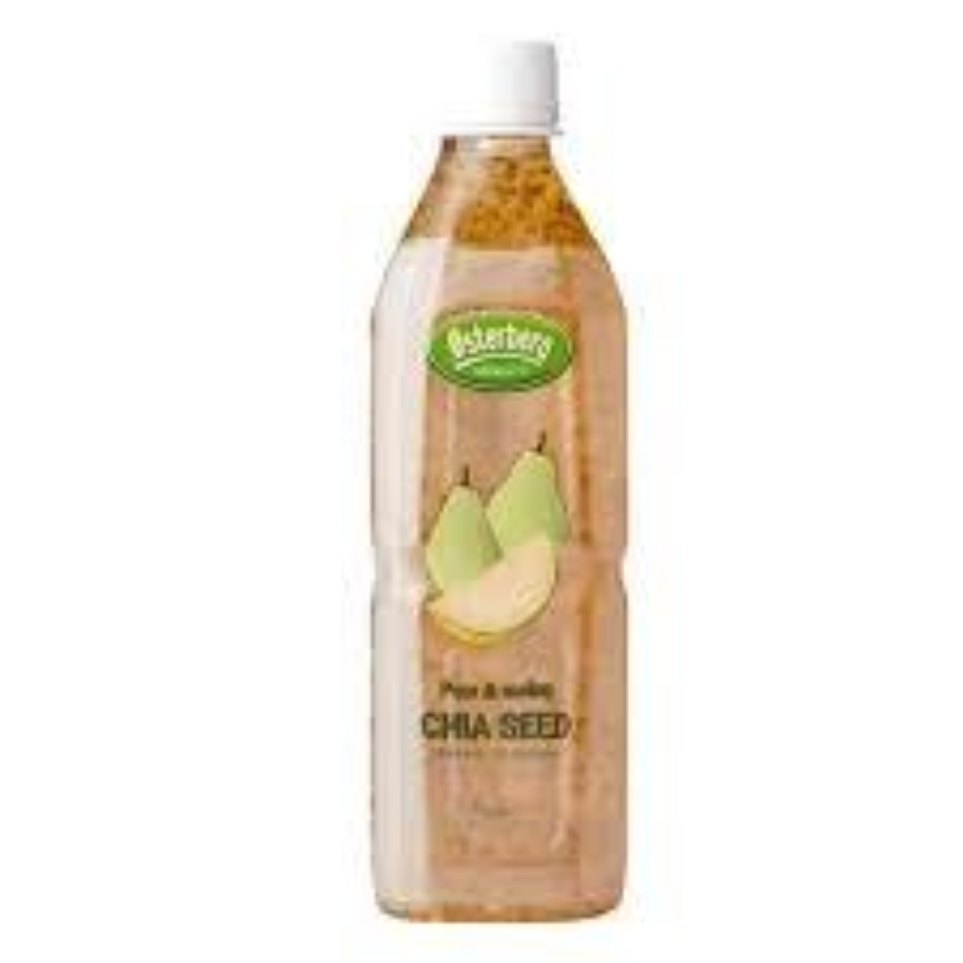 OSTERBERG APPLE,PEAR N MELON W CHIA SEEDS 500ML